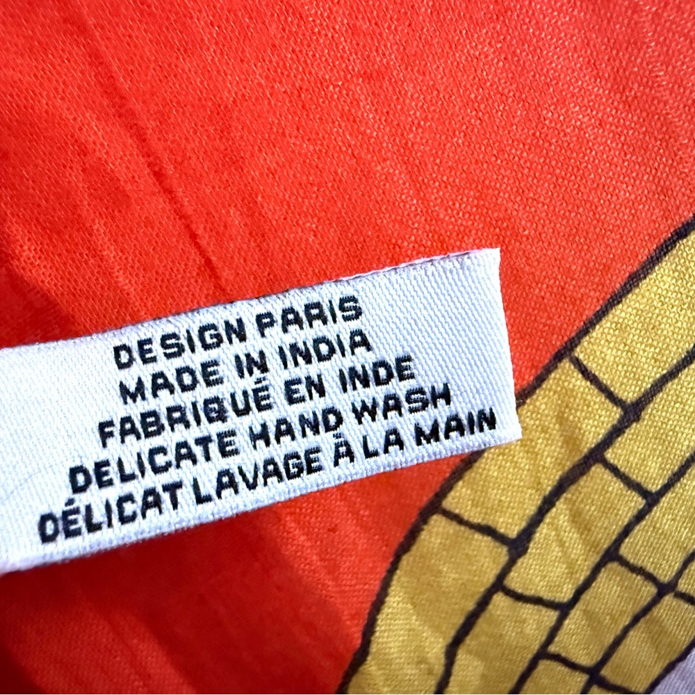 ๐คฉ๐ ๐งก๐ Octopus Scarf Shawl Sarong Pareo Inoui Editions - Picture 5 of 5